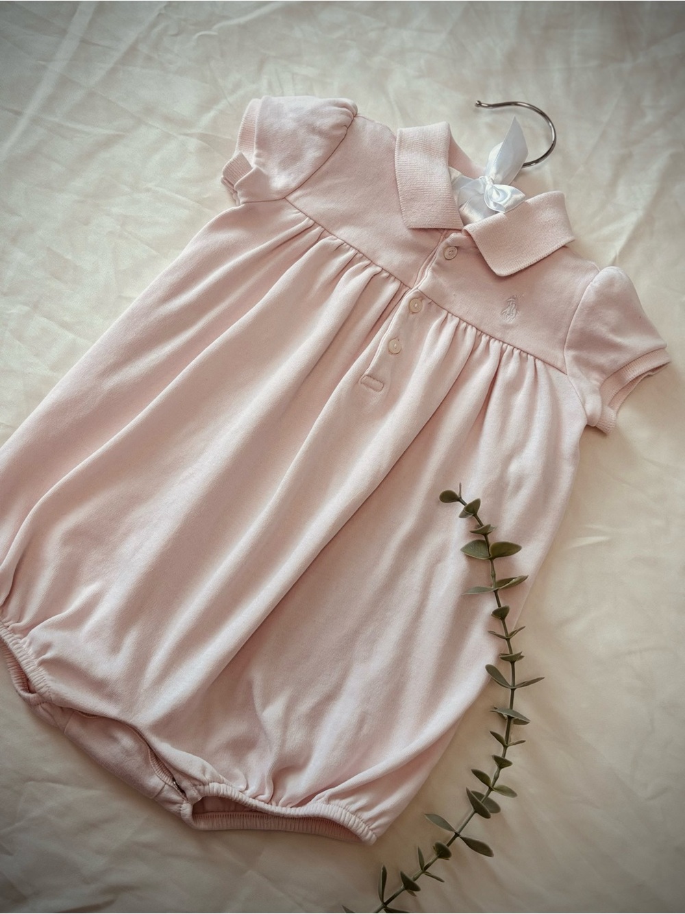Ralph Lauren Light Pink Polo Shirt